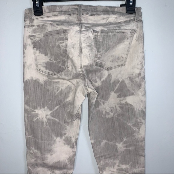 J Brand Rail Straight Leg Acid Wash Distressed Jeans in Fame - Picture 7 of 14